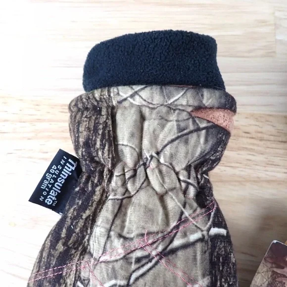 Huntworth Womens Oak Tree Camo Gloves Size Medium Realtree Waterproof - Picture 4 of 8